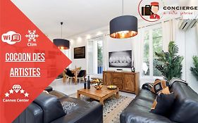 Le Cocon Des Artistes - Coeur De Cannes - Spacieux - Terrasse - Clim